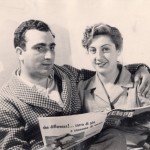Elena La Verde con il marito Enzo La Malfa